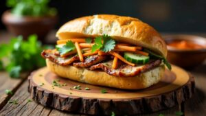 Banh Mi Vit Nuong (gegrillte Ente)