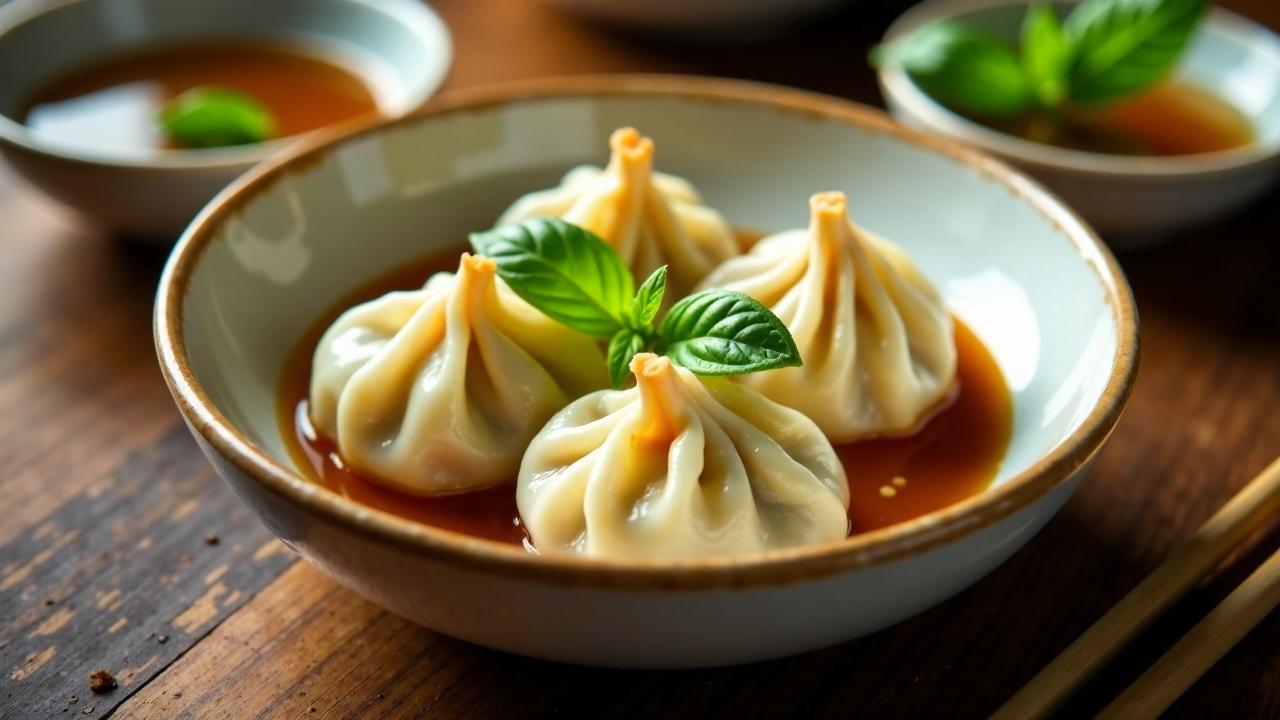 Basil & Chicken Xiaolongbao