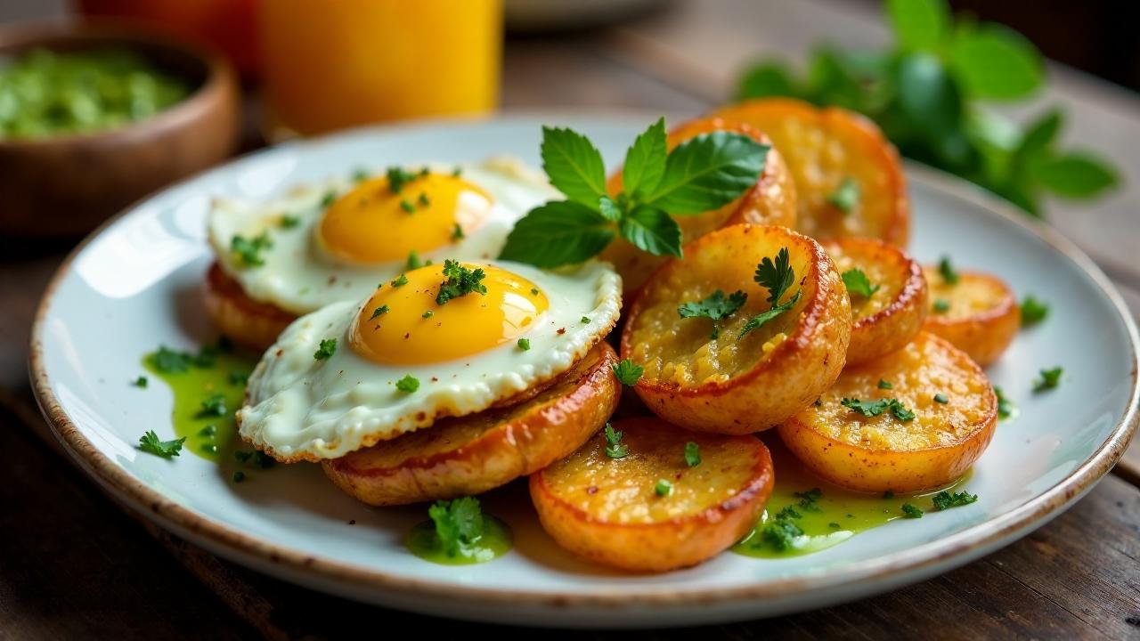 Bauernfrühstück mit Grüner Soße