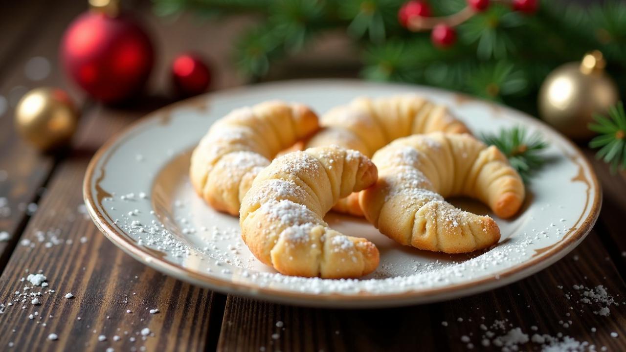 Bayerische Vanillekipferl