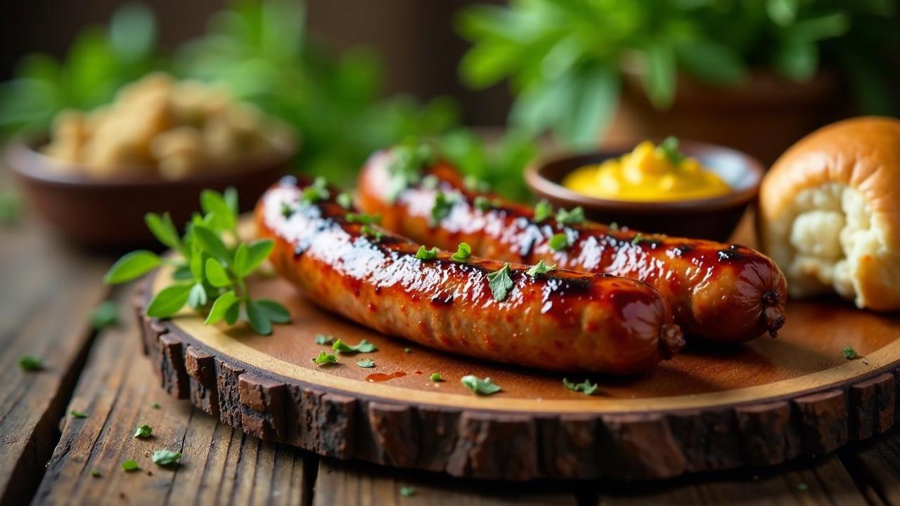 Bayerische Wildschweinbratwurst