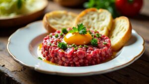 Beef Tartar nach Oma's Art