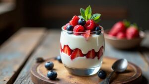 Beeren-Joghurt-Dessert