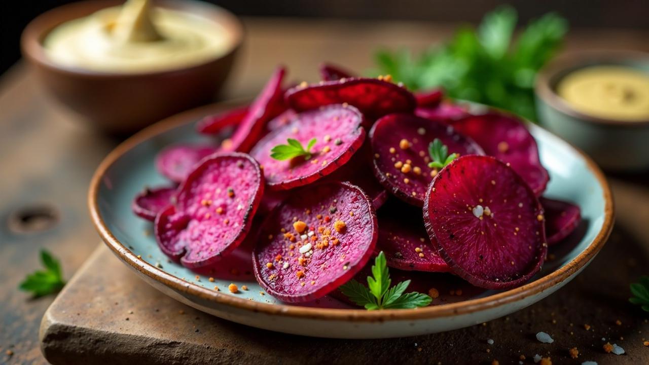 Beetroot Chips (Rote-Beete-Chips)