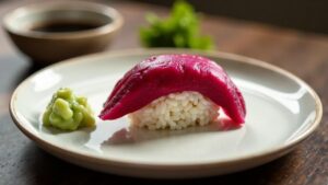 Beetroot Nigiri (Rote Bete-Nigiri)