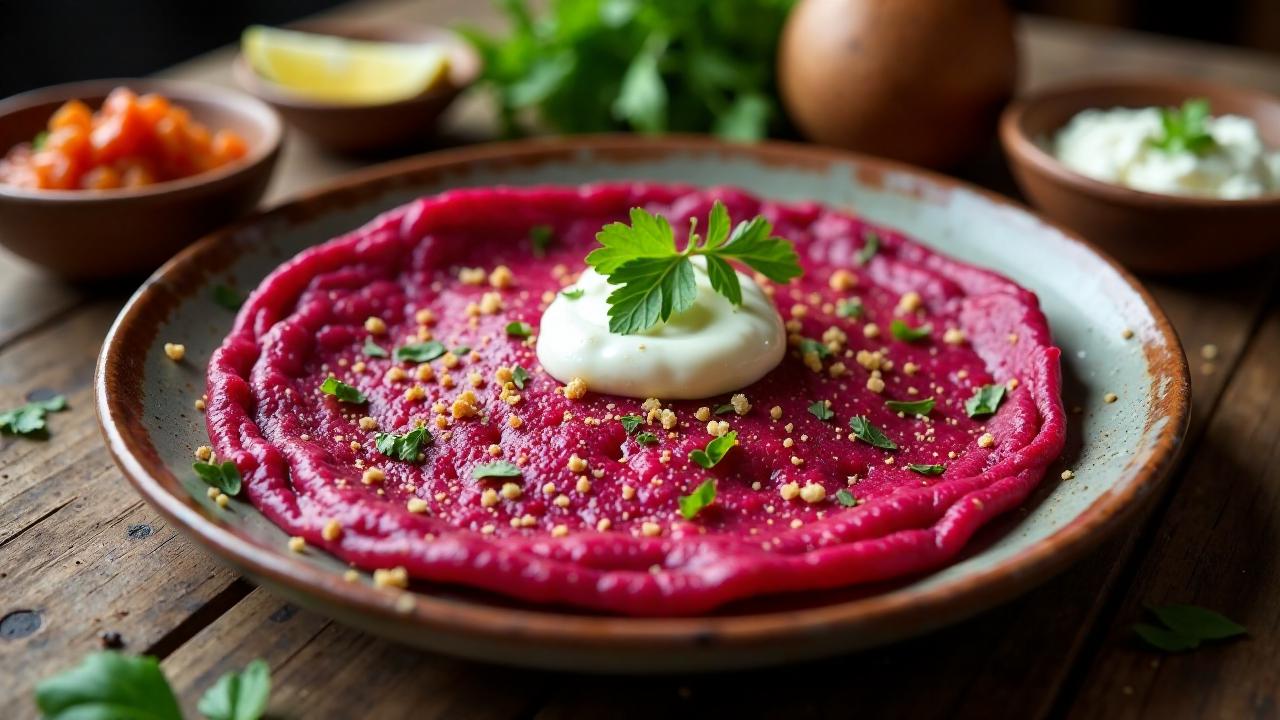 Beetroot Paratha (Rote Bete)