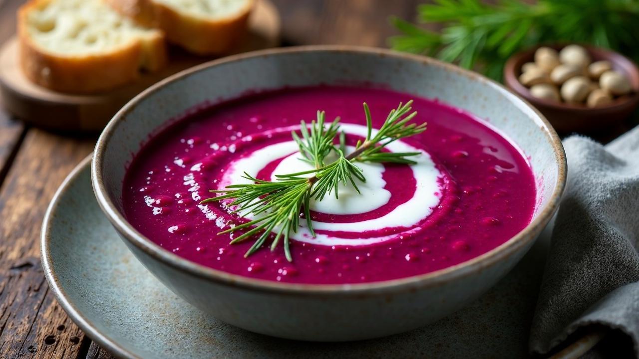 Beetroot and Dill Soup