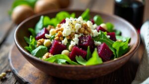 Beetroot and Walnut Salad