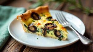 Belgische Pilzquiche