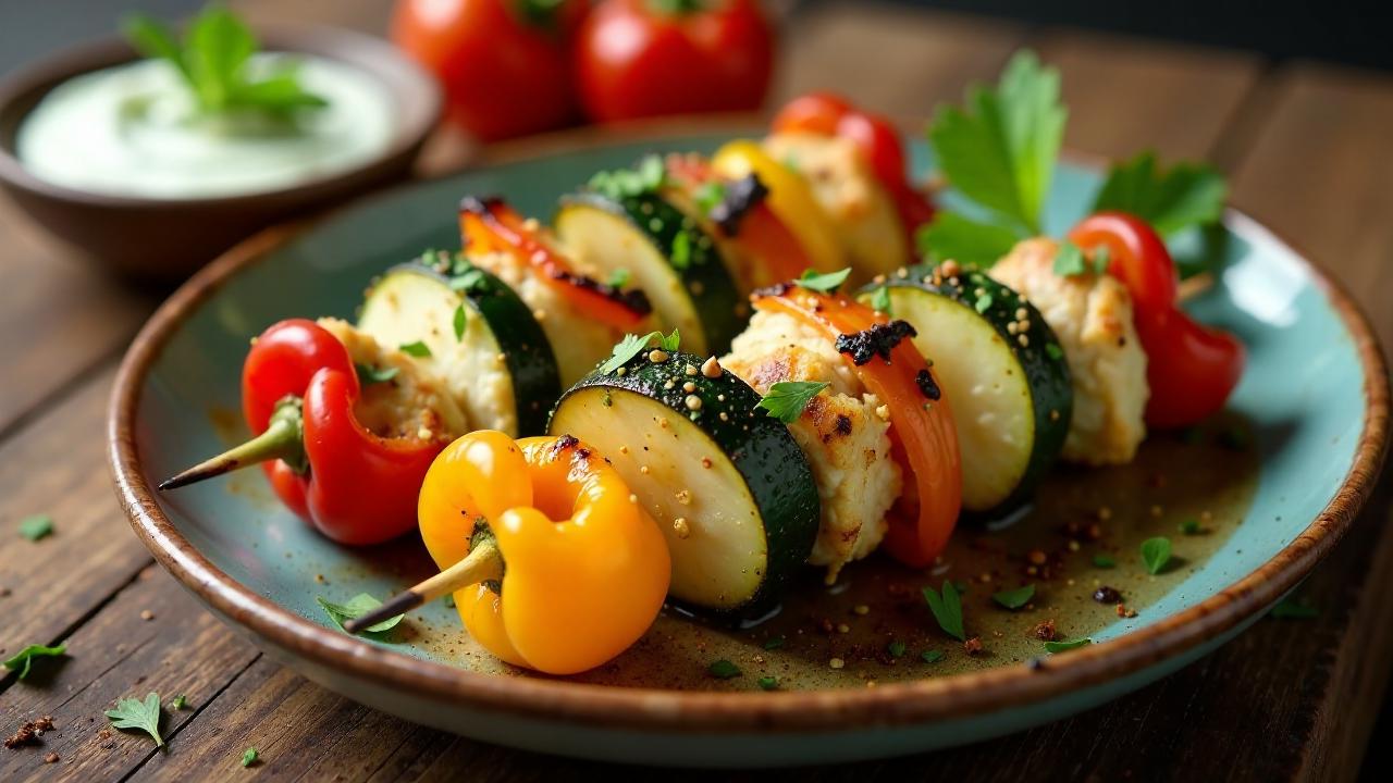 Bell Pepper Kebab