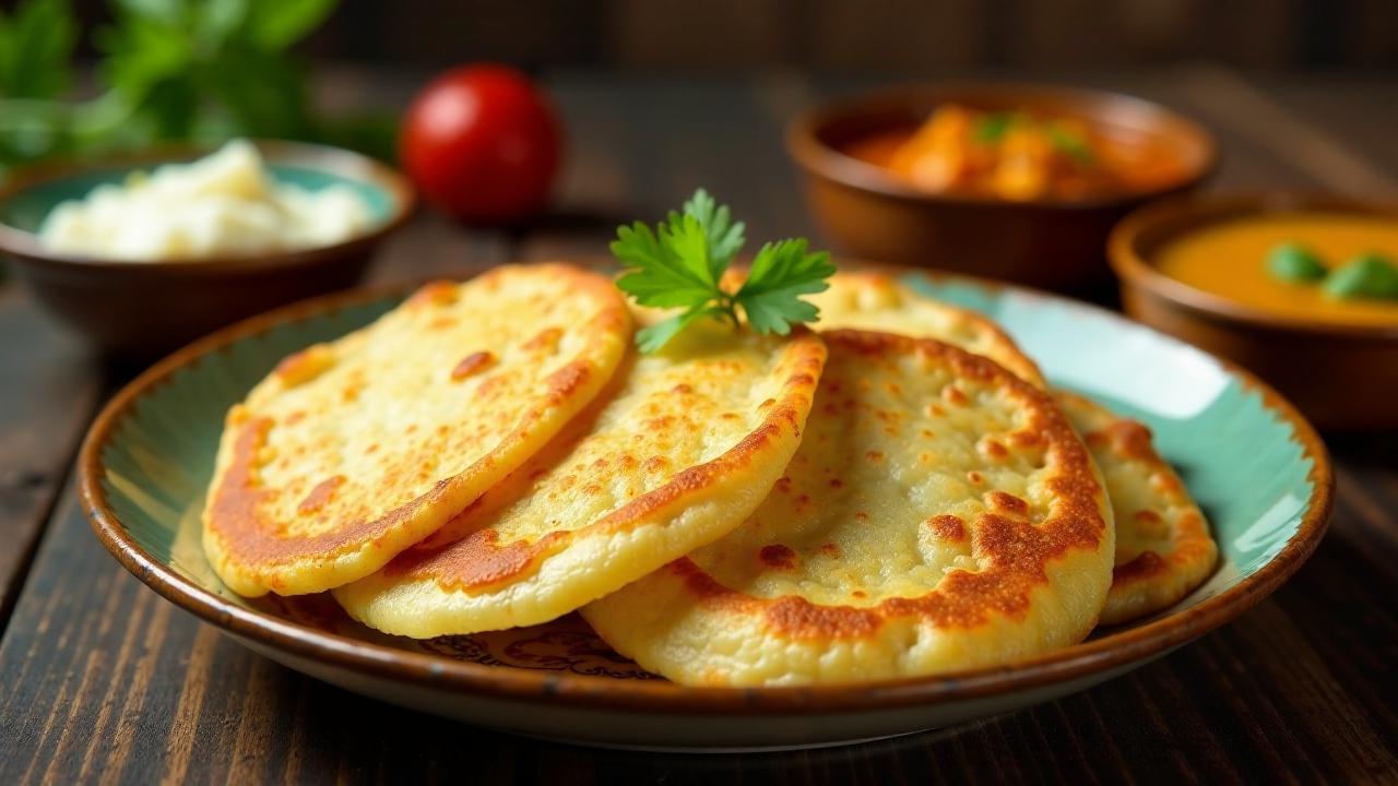 Bengali Luchi (Frittierte Fladenbrote)