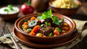 Berber-Style Lamm Tajine