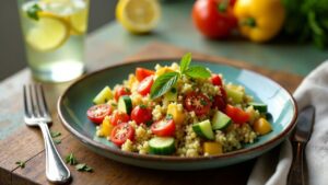 Berber Couscous-Quinua-Salat