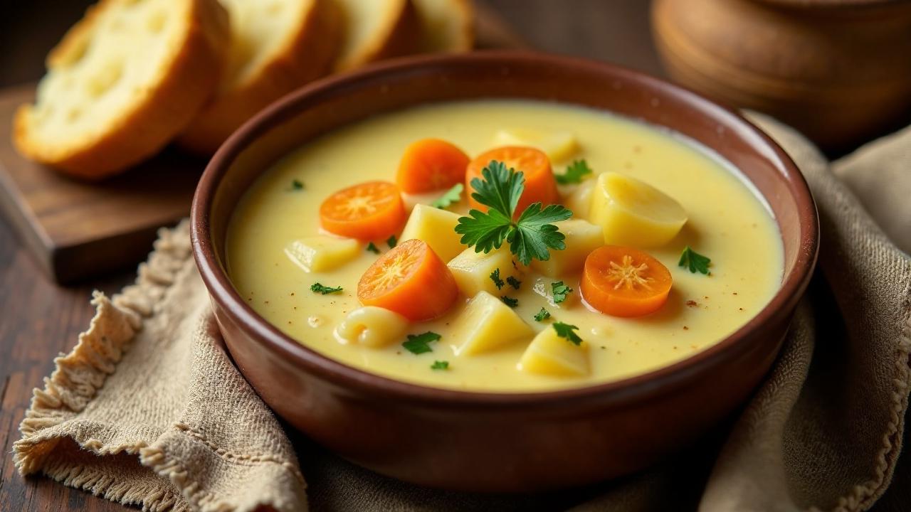 Berliner Kartoffelsuppe mit Kasseler