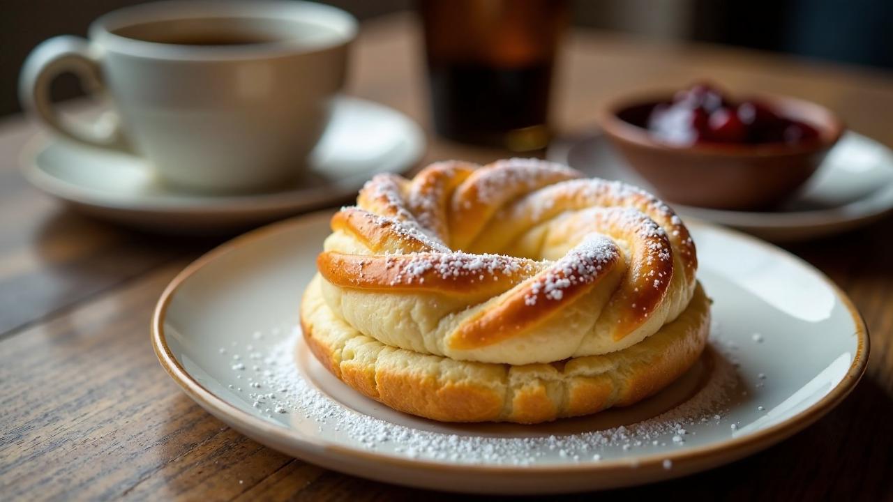 Berliner Pfannkuchen mit Malzbierfüllung