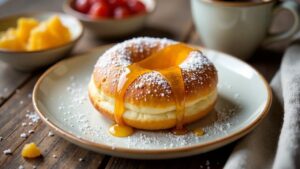 Berliner Pfannkuchen mit Orangenblüten-Honig