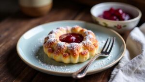 Berliner Pfannkuchen mit Rote-Bete-Jam