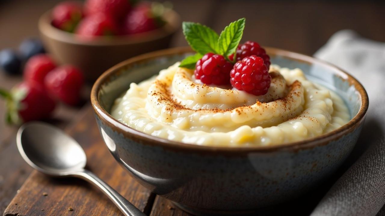 Beruhigender Rice Pudding