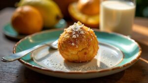 Beschwipste Taro und Rum-Bällchen