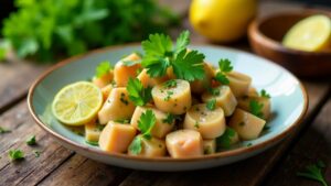 Beyin Salatası: Gehirnsalat mit Zitrone und Petersilie