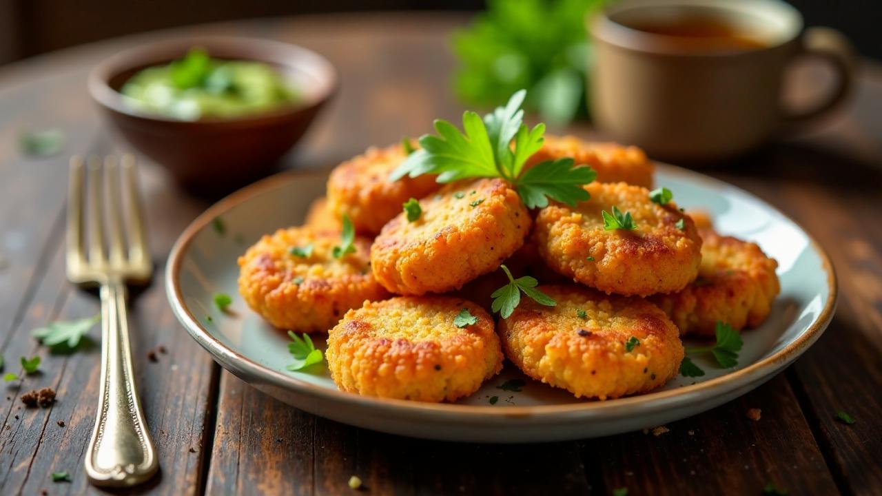 Bhajia – Frittierte Kichererbsen-Bällchen