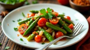 Bhindi Ki Sabzi (Okra-Gemüse)