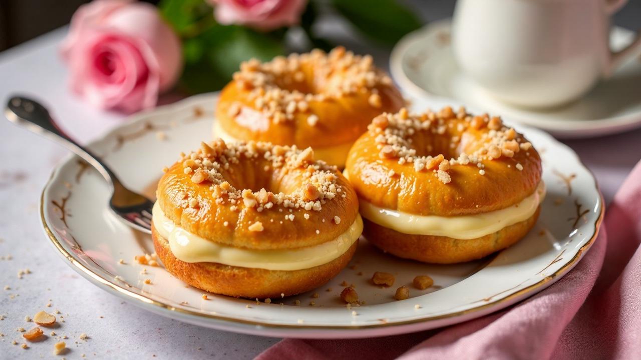 Bienenstich-Donuts