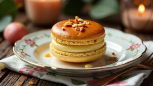 Bienenstich-Macarons