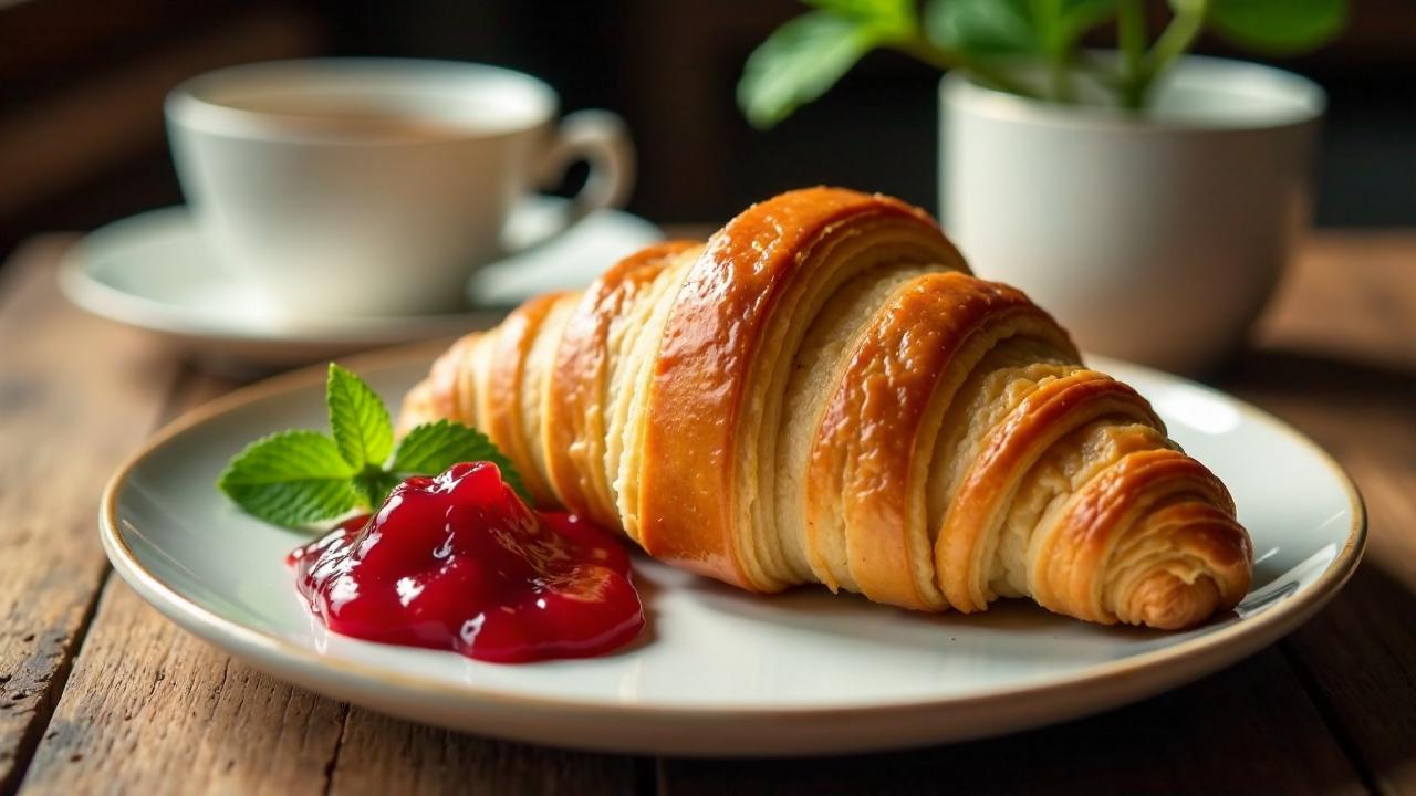 Bierhefe-Croissants