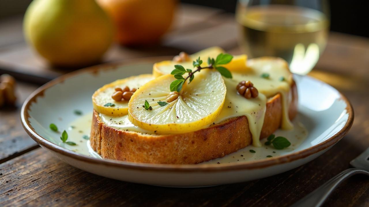 Birnen-Gorgonzola-Brot