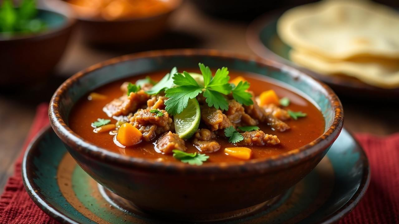 Birria (kräftige Fleischsuppe)