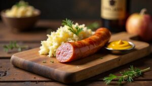 Bílá klobása (Weiße Wurst)