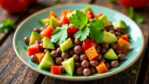 Black Eyed Peas Salad