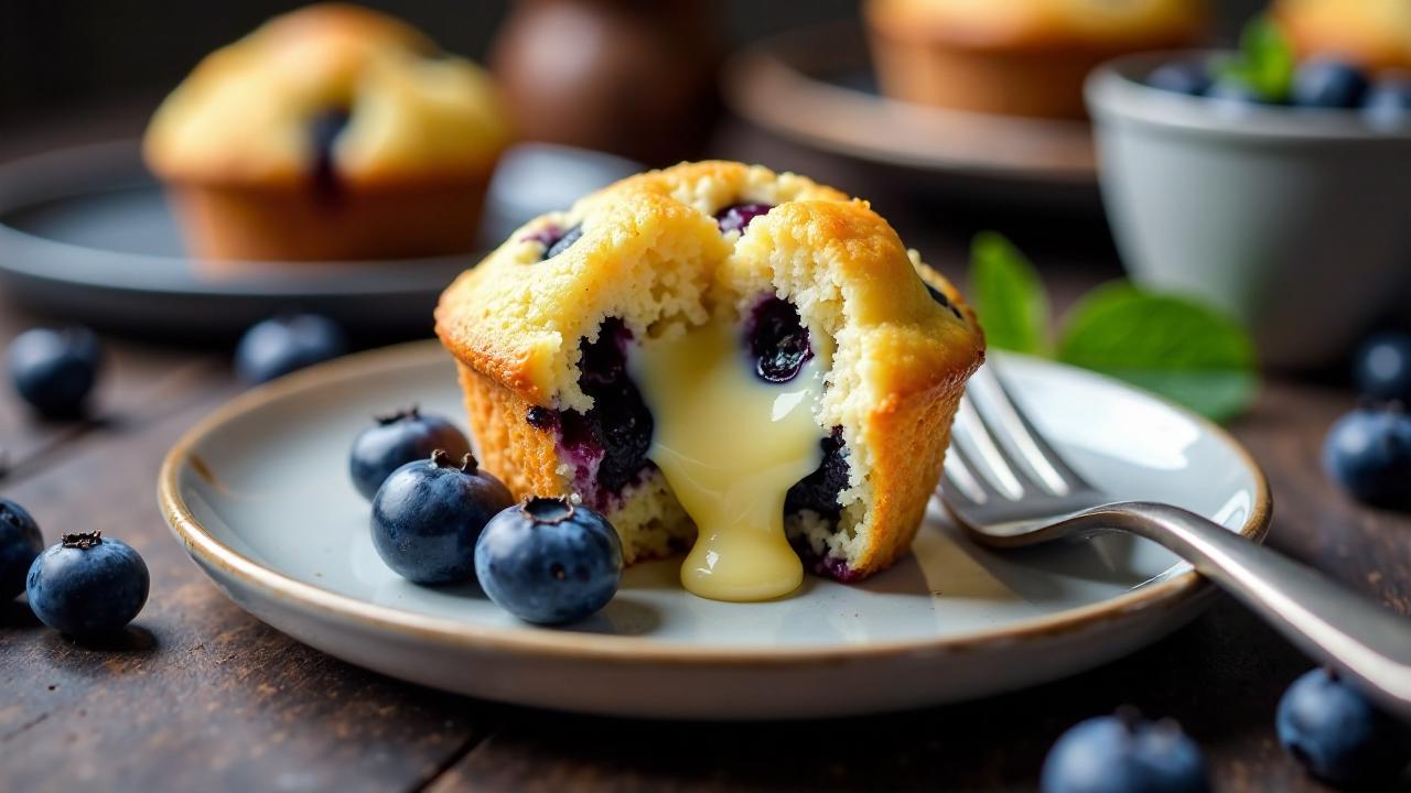 Blaubeer-Frischkäse-Muffins