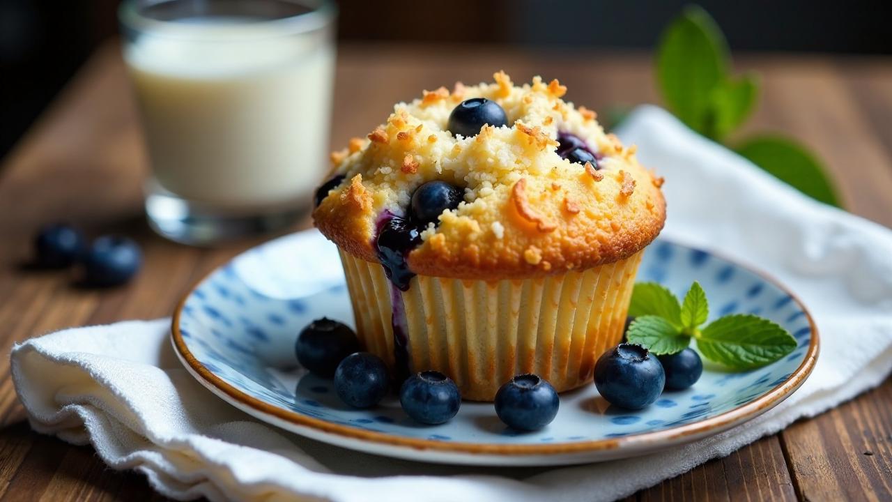 Blaubeer-Kokos-Muffins