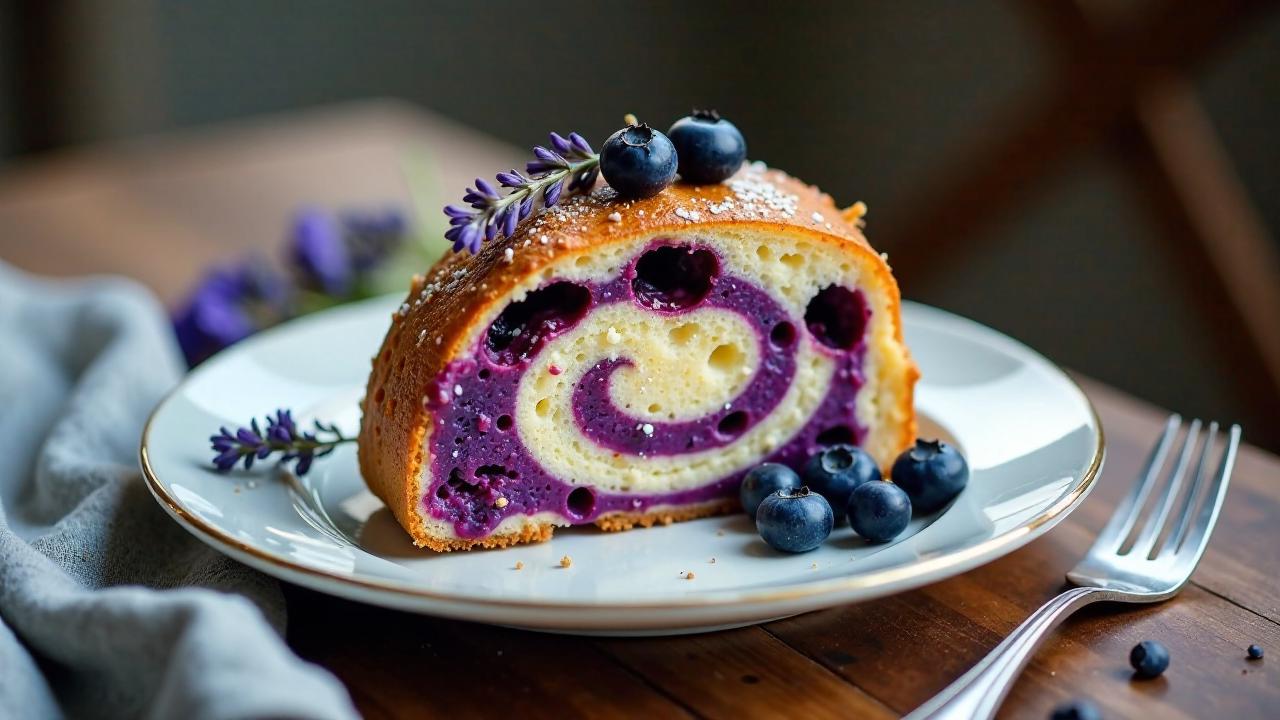 Blaubeer-Lavendel-Babka