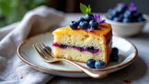 Blaubeer-Lavendel-Torte