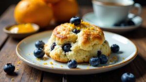 Blaubeer-Orangen-Scones