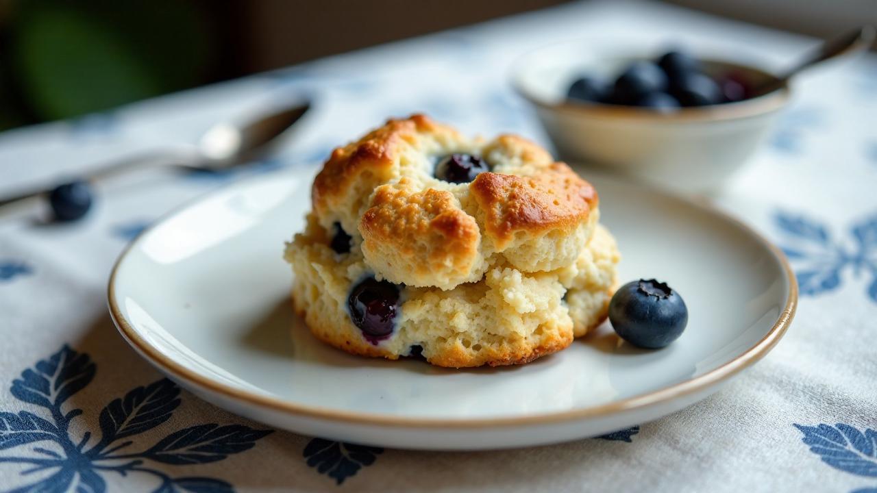 Blaubeer-Scones