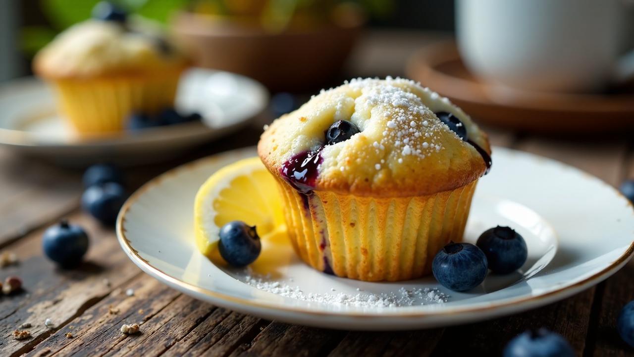 Blaubeer-Zitrone-Muffins