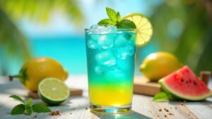 Blaue Lagune Mocktail