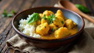 Blumenkohl-Curry mit Kokosmilch