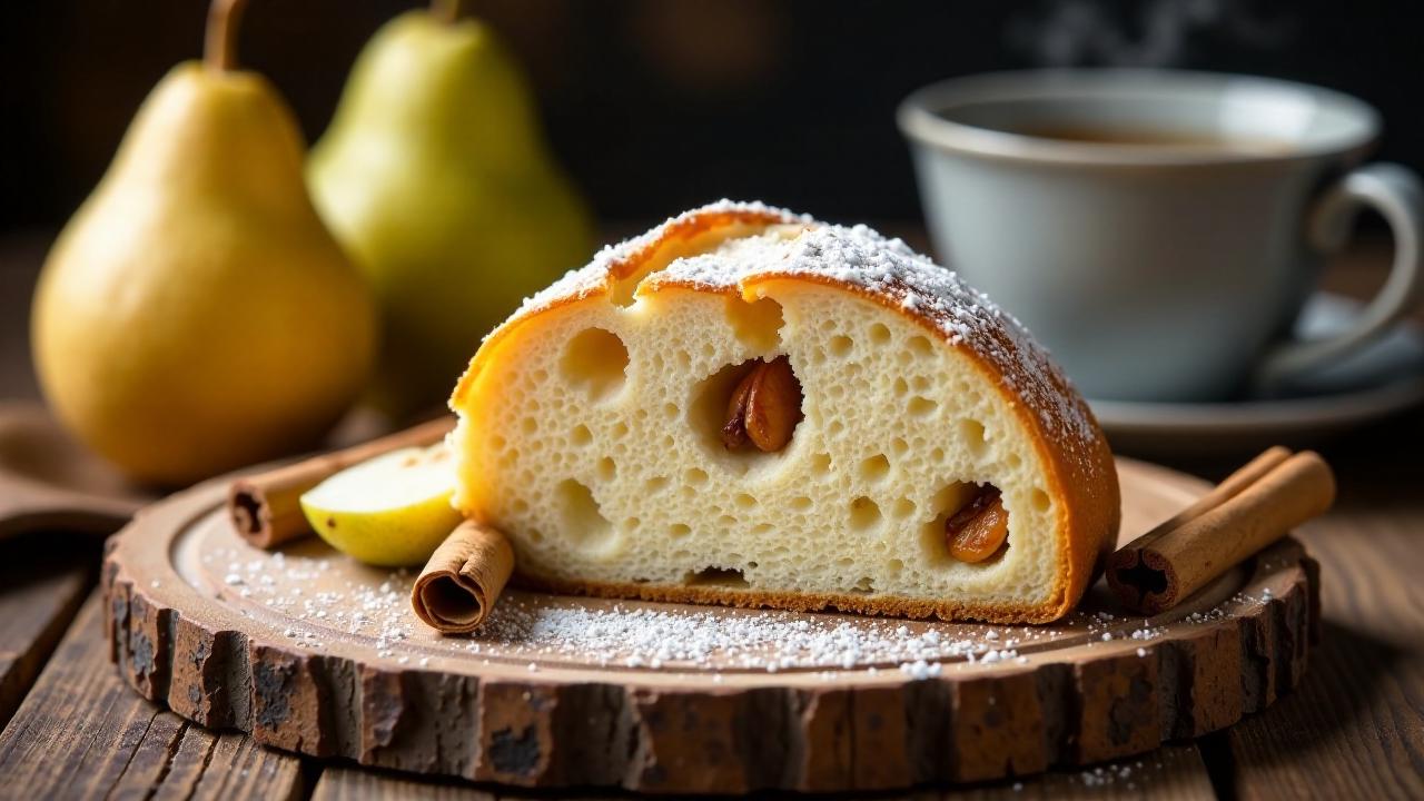 Bündner Birnbrot - Fruchtiges Brot mit getrockneten Birnen