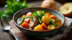 Boil Up - Traditionelles Eintopfgericht mit Schweinefleisch und Gemüse