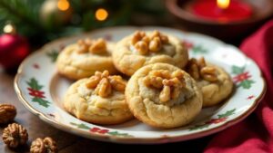 Božični Keks: Weihnachtsplätzchen aus Nüssen und Honig