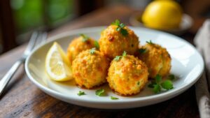 Bolinhos de Bacalhau - Bacalhau-Bällchen