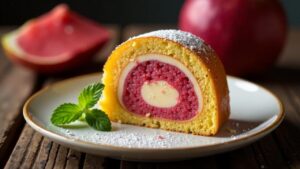 Bolo de Rolo com Goiabada (Rollenkuchen mit Guave)