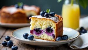 Borovničeva Potica: Blaubeerkuchen