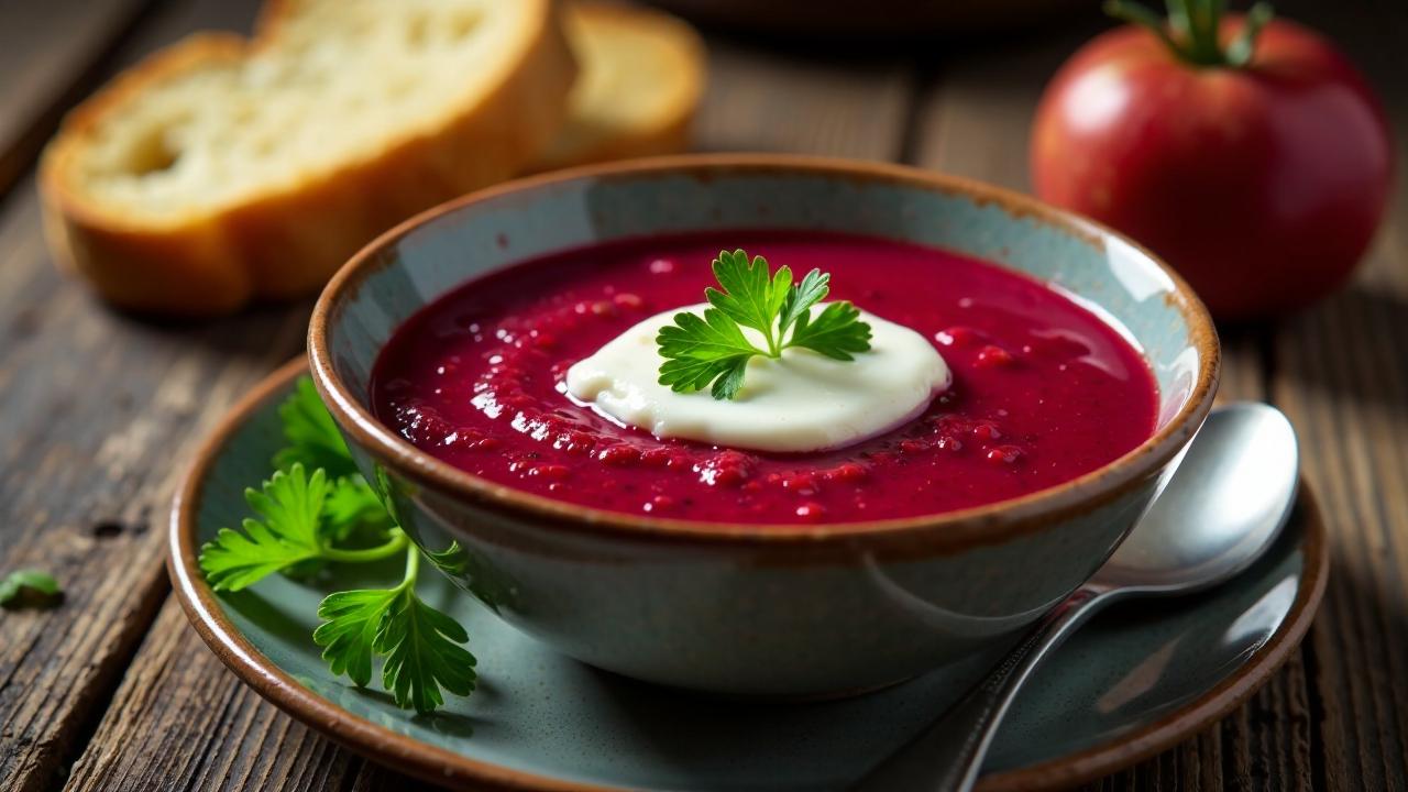 Borscht (Rote-Beete-Suppe)