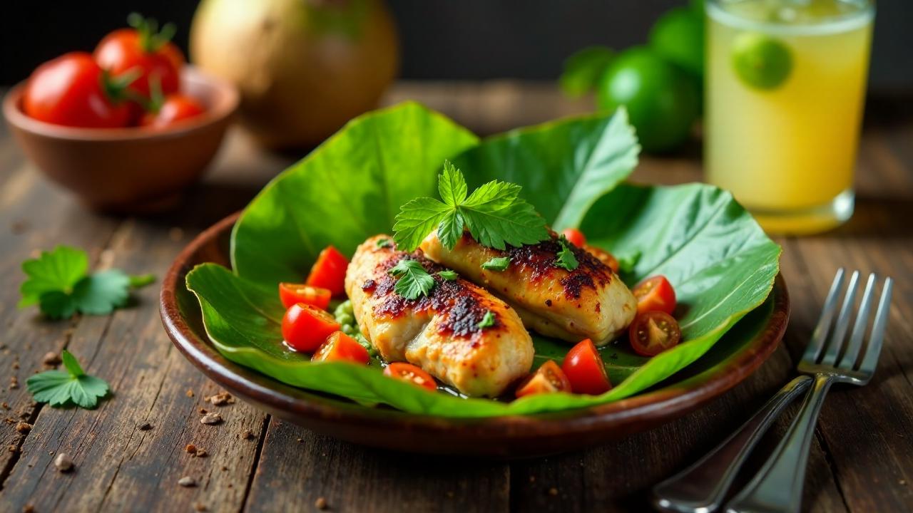 Bougna Hühnchen und Tomate